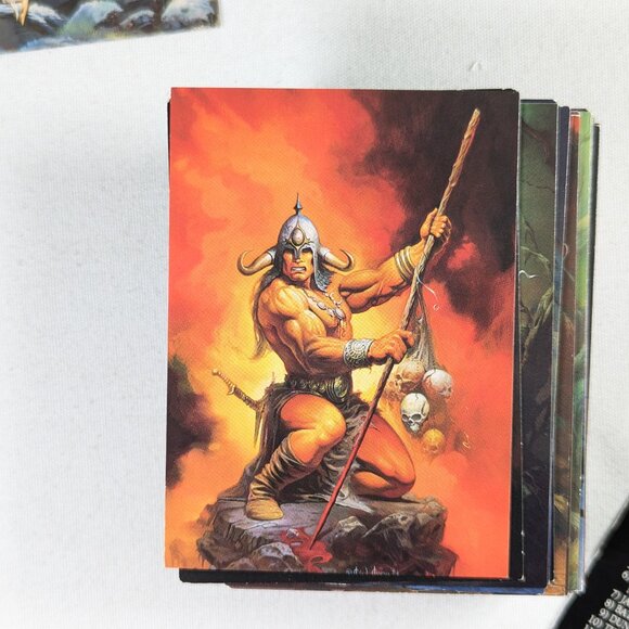 Ken Kelly fantasy art cards collection 2, 1994, BASE SET ONLY 90 cards - Picture 6 of 10